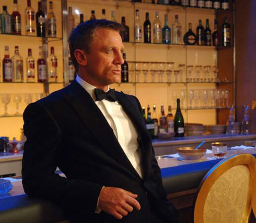 James Bond dans Casino Royal, tranquille...