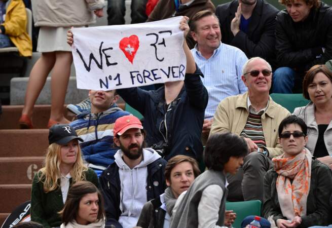 Et comme d'habitude, Roger a la cote à Roland Garros !