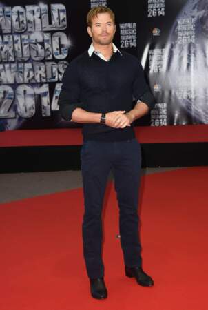 L'acteur Kellan Lutz (Twilight) aux World Music Awards 2014