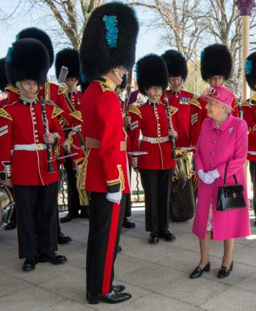 Un salut aux Horse Guards pour la forme