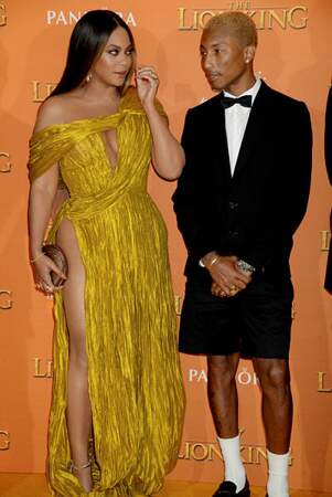 Beyoncé en grande discussion avec Pharrell Williams
