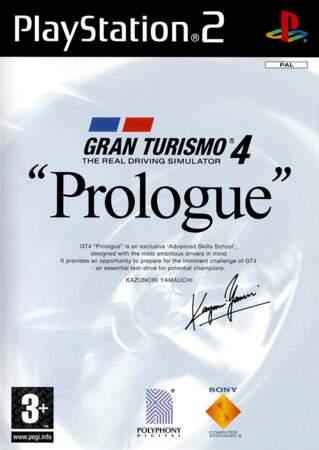 Jaquette Gran Turismo 4 Prologue (2003/2004) - PS2