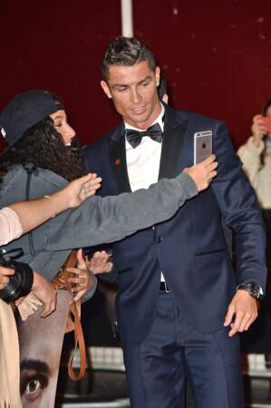 Cristiano Ronaldo, le roi des selfies