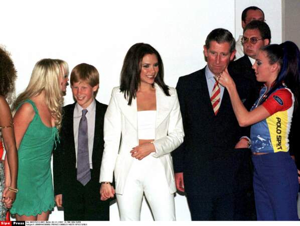 Les Spice Girls, premier émoi du jeune prince qui collectionnait leurs posters dans sa chambre. Si, si !