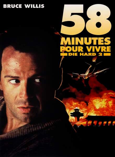 58 minutes pour vivre (1992) : John McClane face à des terroristes qui contrôlent de l'aéroport de Washington.  