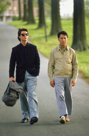 Rain Man (1989) : Charly (Tom Cruise) et son frère autiste Raymond (Dustin Hoffman)