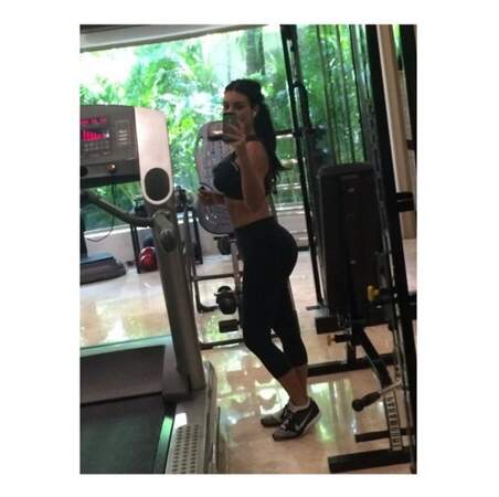 Petite séance de gym pour Kim Kardashian !