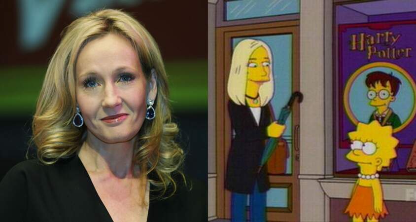 En visite en Grande-Bretagne, Lisa est tombée nez-à-nez avec J.K. Rowling