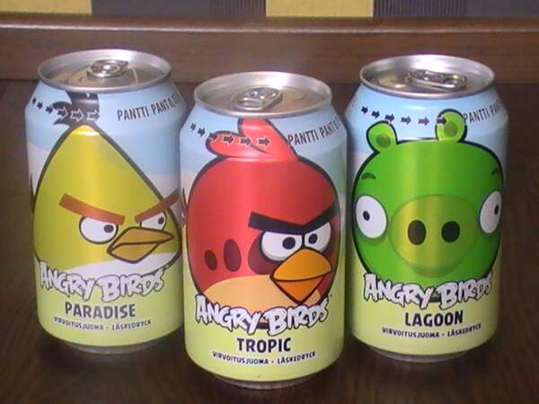 Sodas Angry Birds