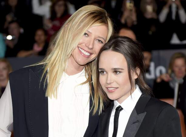 Ellen Page a profité de la présentation de son film "Freeheld" pour présenter sa petite amie Samantha Thomas.