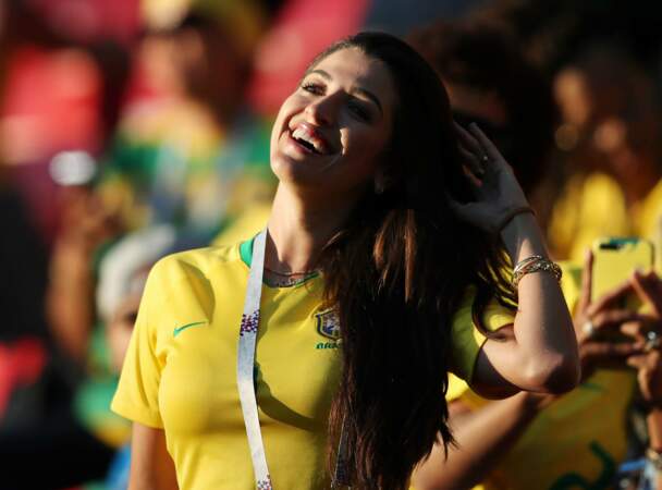 La délégation brésilienne en tribunes a compté sur le soutien de nombreuses femmes