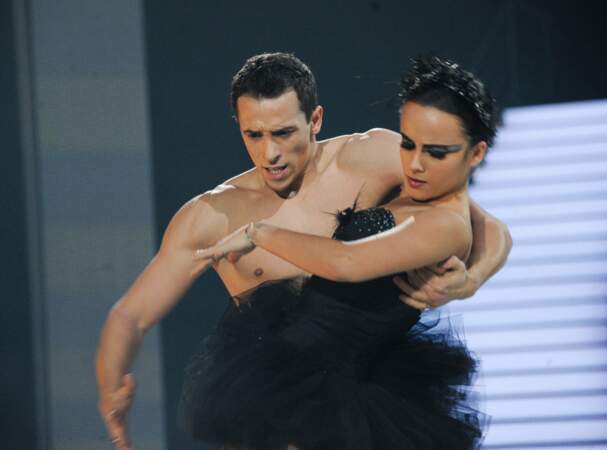 Alizée et Grégoire Lyonnet passionnés à la première de la tournée Danse avec les stars à Bercy
