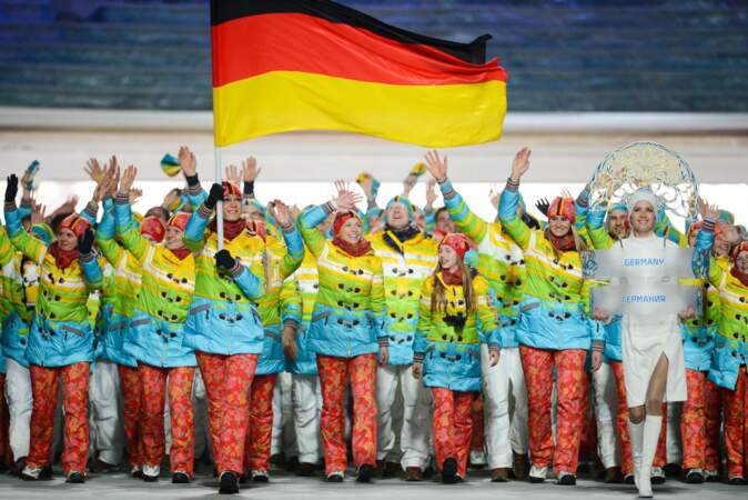 L'Allemagne ne remportera pas la médaille d'or du bon goût vestimentaire... mais postule pour celle du ridicule !