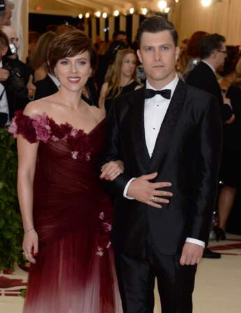 Scarlett Johansson et son chéri Colin Jost