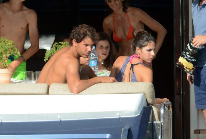 Rafael Nadal profite de son yacht