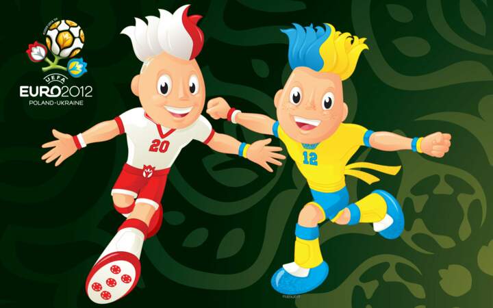 Nouvelle paire de jumeaux en 2012 avec Slavek et Slavko pour l'Euro en Pologne et en Ukraine.