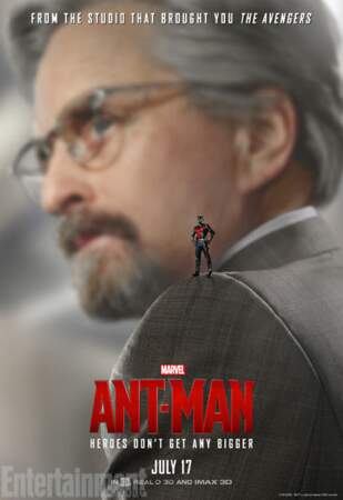 Michael Douglas est Dr. Hank Pym dans Ant-Man