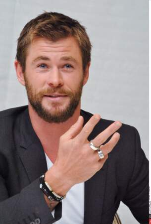 Tout comme Chris Hemsworth, alias Thor dans les films Marvel