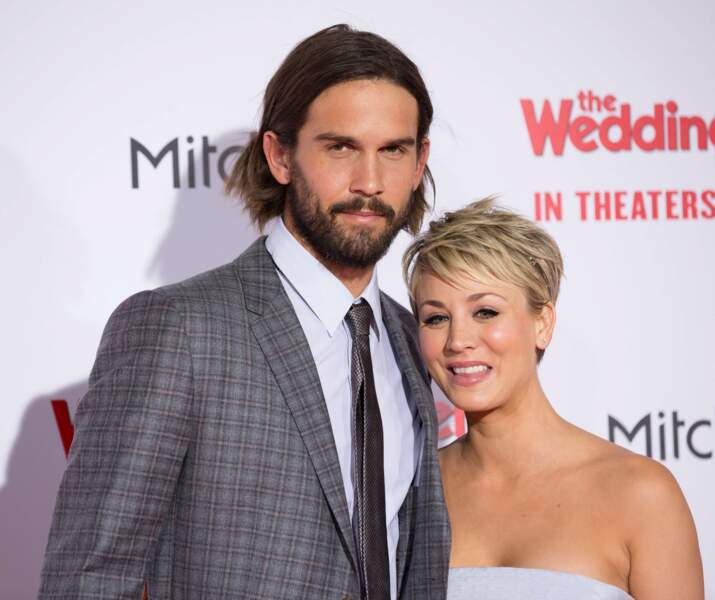 L'actrice Kaley Cuoco et le tennisman Ryan Sweeting, mariés depuis 2013. 