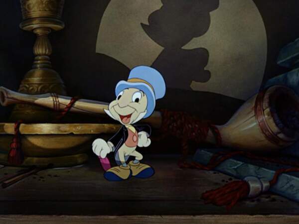 Jiminy Cricket, la conscience de Pinocchio (1940)