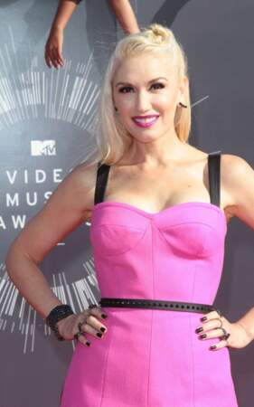 Autre star qui a misé sur le rose : Gwen Stefani.