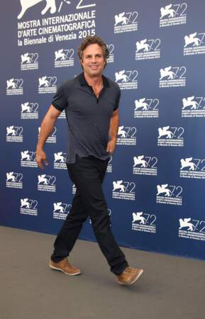 Mark Ruffalo, à la cool sur tapis rouge