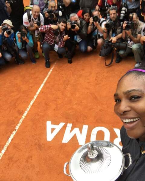 Si on vous dit "Serena Williams", vous pensez "joueuse qui gagne tout"...