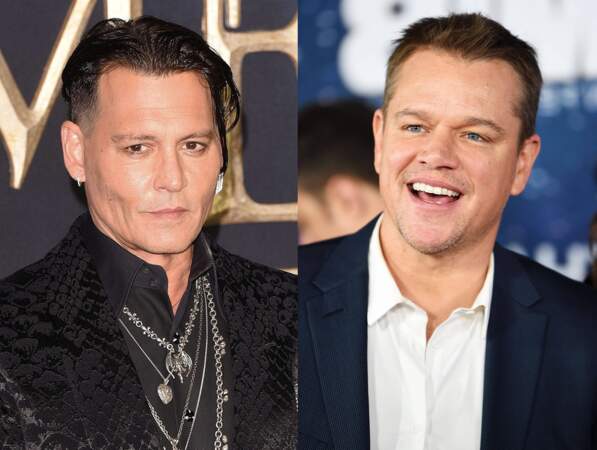 Johnny Depp et Matt Damon, ex-compagnons de...