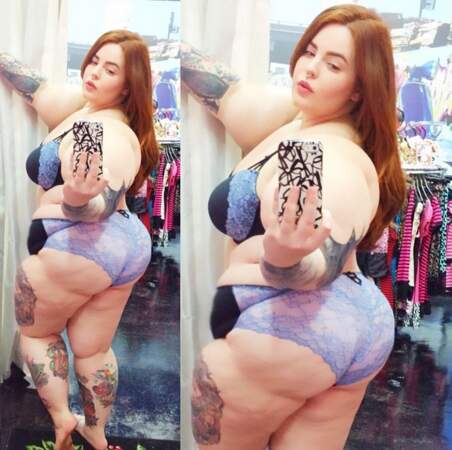 Tess Holliday, une mannequin grande taille zéro complexe