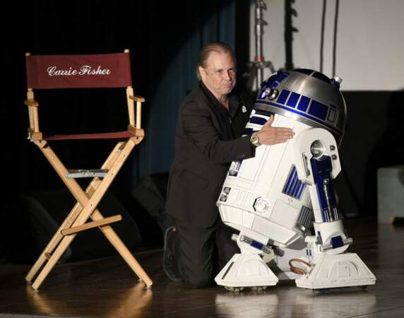 Todd Fisher avec R2-D2
