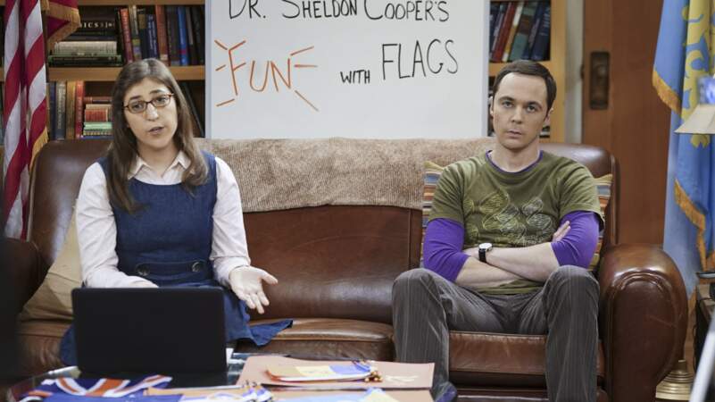 Sheldon Cooper est l'un des héros de la série Big Bang Theory 