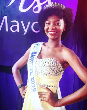 Naïma Madi Mahadali a été élue Miss Mayotte