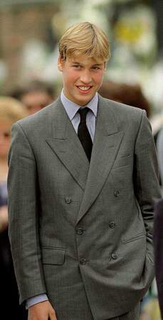 Le Prince William lors des hommages de la population britannique suite au décès de Lady Diana en 1997.