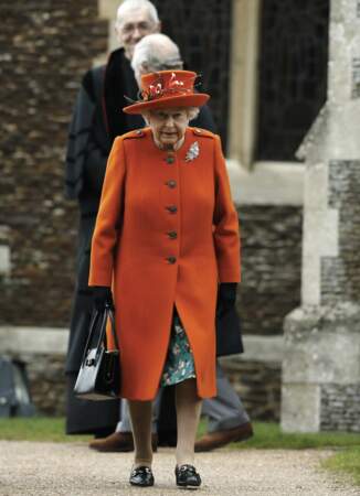 Noël orange pour la Reine d'Angleterre