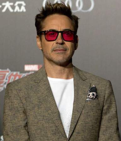 1er du classement 2015, Robert Downey Jr. alias Tony Stark avec 80 millions de dollars