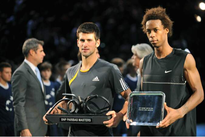 Unique finale en commun en 2009. A Bercy, Djokovic prive le Français d'un succès à la maison (6-2 5-7 7-6)