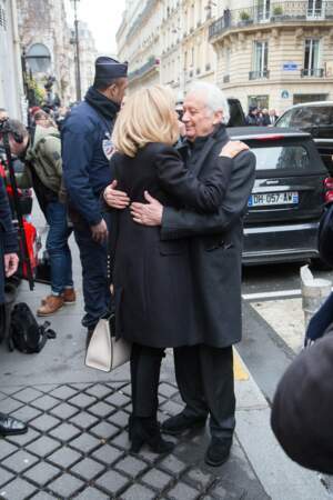 Brigitte Macron et Jean-Marie Cavada