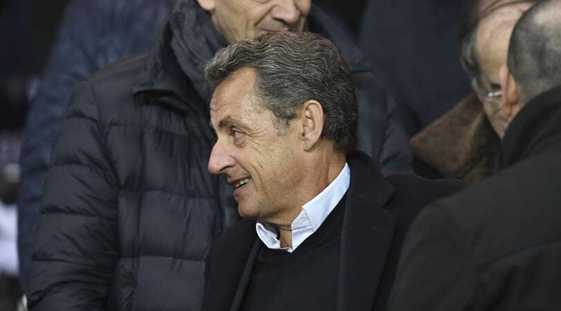 Fidèle du Parc, Nicolas Sarkozy a apprécié le spectacle de son équipe préférée