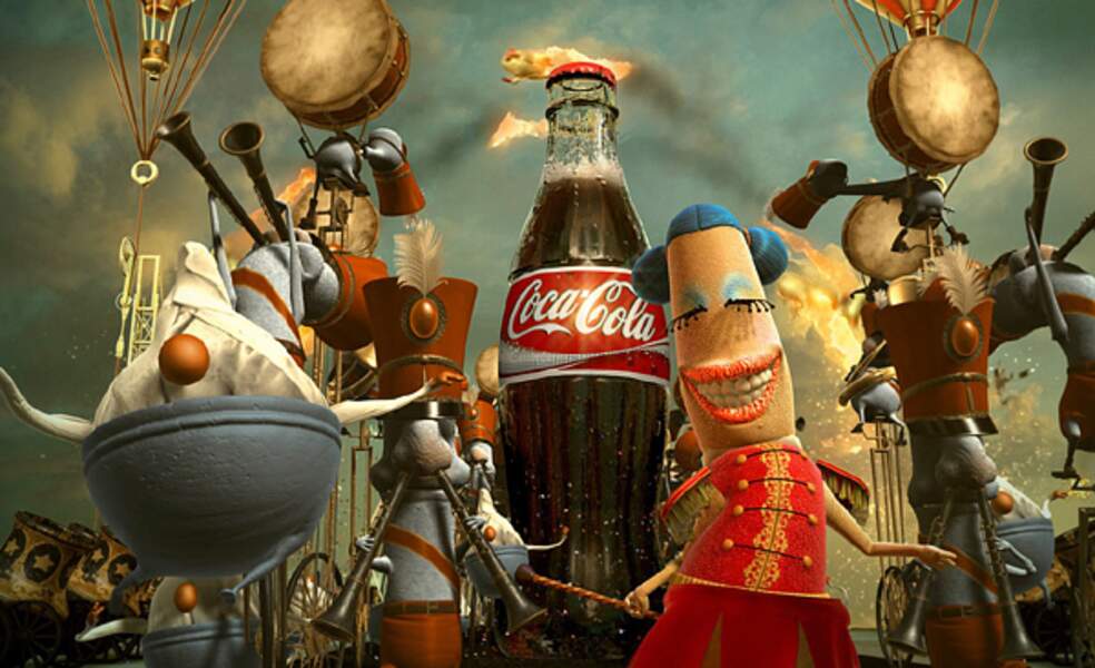 Affiche Coca Cola de 2008 - La Happiness Factory