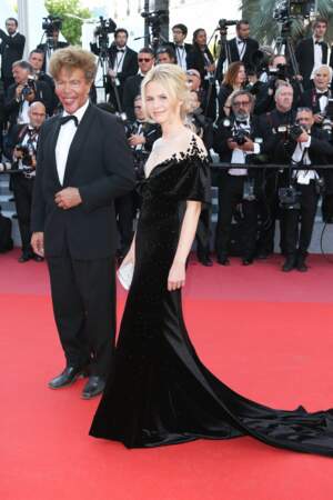 Julie Jardon et Igor Bogdanoff à la clôture du Festival de Cannes