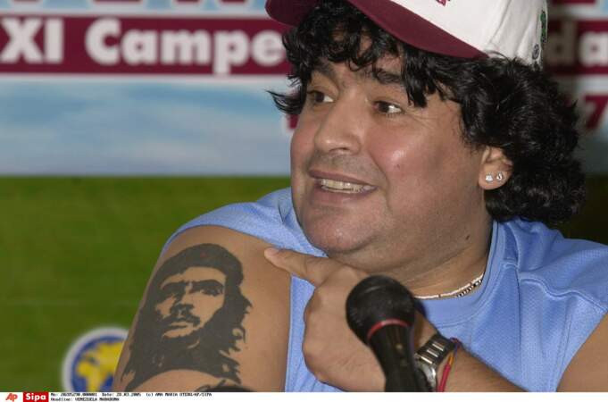 Maradona fier de son Che