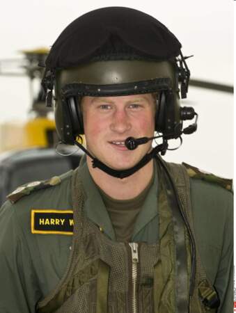 Harry, pilote d'hélicoptère Apache.