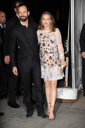 Natalie Portman et Benjamin Millepied se sont aussi prêtés au jeu des photos de couple