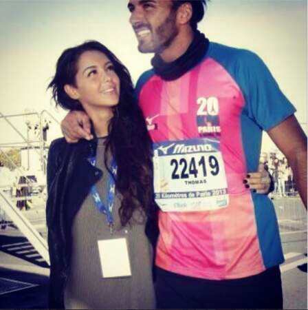En bref : Thomas Vergara a couru le marathon de Paris, soutenu par Nabilla