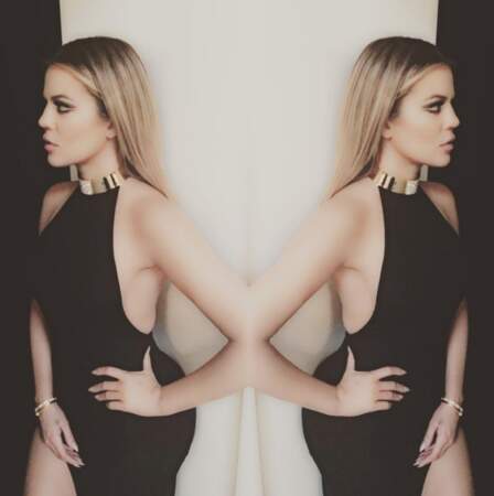 Du côté des Kardashian, Khloé a vu double.