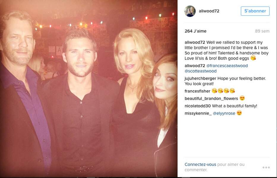 Sur son compte Instagram, Alison, la grande sœur, pose fièrement avec ses deux cadets Scott et Francesca