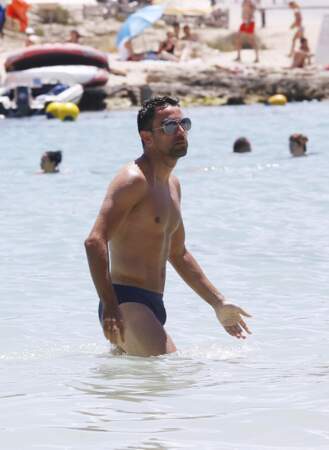 Xavi Hernandez a sorti son plus petit slip de bain à Ibiza