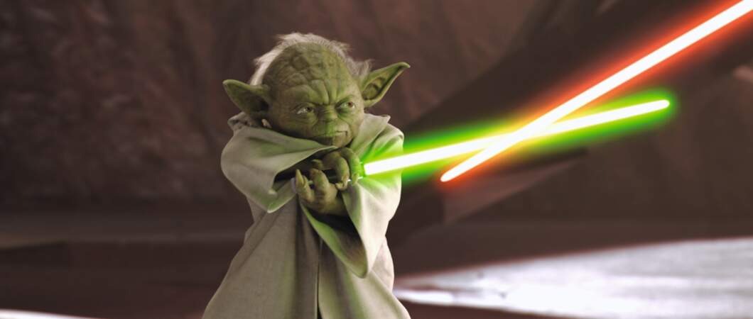 Le sabre vert des Jedi, il le manie avec une dextérité de tous les instants