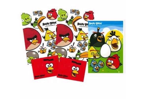 Cartes de voeux Angry Birds
