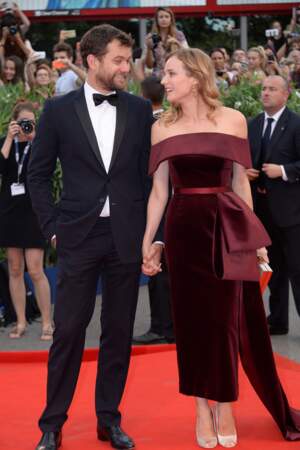 Regards enamourés pour Diane Kruger et son mari Joshua Jackson à la première de Strictly Criminal